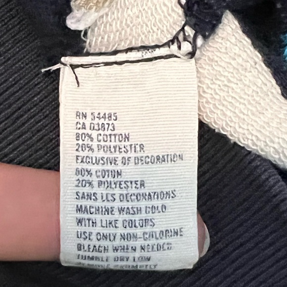 AEO Striped Hoodie Vintage Fit - Picture 7 of 7